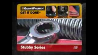 GearWrench®  Stubby Combination Ratcheting Wrenches [upl. by Leff]