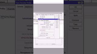 MikroTik Hap lite Security Profile Setup [upl. by Dougal]