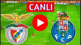 BENFİCA PORTO MAÇI CANLI İZLE  eFootball Türkçe Simülasyon [upl. by Lehcer]