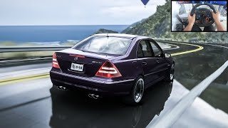 Mercedes Benz C32 AMG 2006 l Pacific Coast  Assetto Corsa Logitech G29 [upl. by Katuscha580]