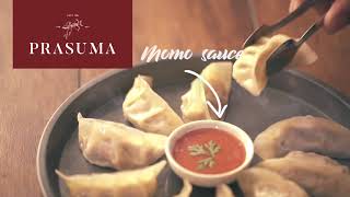 Steaming Hot Momos in Microwave  Prasuma [upl. by Anneyehc]