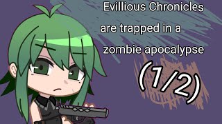 Evillious Chronicles are trapped in a zombie apocalypse 12 Gacha Club [upl. by Nelhsa]