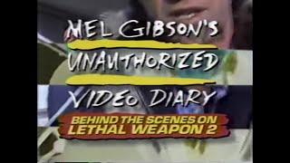 1989 Mel Gibsons Unauthorized Video Diary [upl. by Nnylaj12]