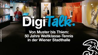 Drei DigiTalk  Das Erbe der Wiener Stadthalle – 50 Jahre Tennisgeschichte [upl. by Ttehc230]