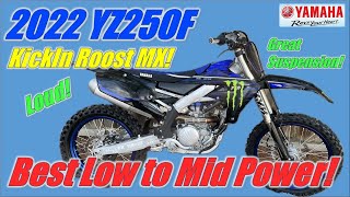 2022 Yamaha YZ250F Monster Edition at KickIn Roost MX [upl. by Doss]