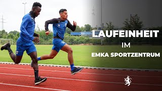 VORBEREITUNG 202324  Laufeinheit im EMKA Sportzentrum 👟 [upl. by Downs197]