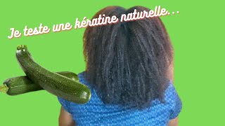 SOIN LISSANT A LA COURGETTE hairgrowth hairgrowthtips hairgrowthoil [upl. by Assenar99]