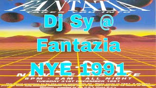 DJ SY  FANTAZIA  NYE 1991 [upl. by Nahtnahoj580]