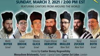 Cantors World Presents LEL SHIMURIMA PrePassover Cantorial Celebration [upl. by Iliak]