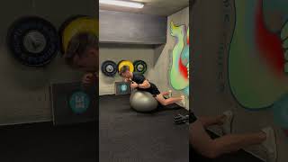 Fitball Back Extension [upl. by Nodlehs]