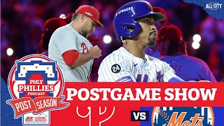 Francisco Lindor grand slam ends Phillies season Mets win NLDS 31 advance to NLCS [upl. by Eudocia]