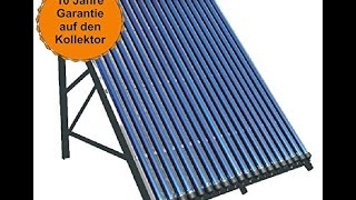 Solar Druckloser Boiler  Solar Druckloser Boiler  Solar Water Heater Proeco Hydra L100 [upl. by Phelgen]