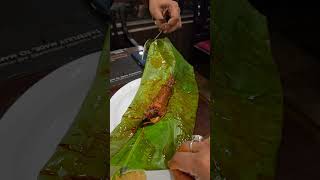 Karimeen Fish food foodie kerala keralafood fish shorts spicy tasty [upl. by Kirrad]