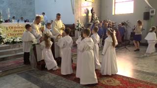 Chcę przestąpić Jego próg  schola Duszki 10052015 [upl. by Kasey]