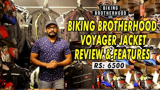 BIKING BROTHERHOOD VOYAGER JACKET FEATURES AND REVIEW MOTO HAWK [upl. by Svoboda371]