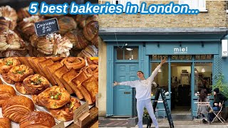 Visiting the top 5 bakeries in London [upl. by Isied]