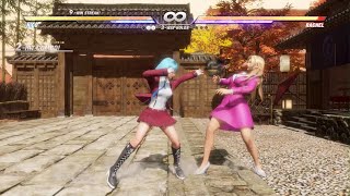 Dead or Alive 6  Nico VS Rachel [upl. by Broida]