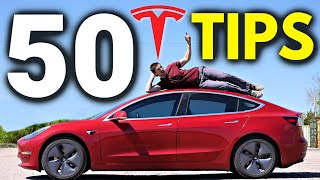 Top 50 Tesla Tips amp Tricks for Model 3Y [upl. by Flemming]