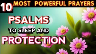 10 most powerful psalms prayer before sleep bedtime psalms prayers for protection female voice [upl. by Sivatco]