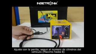 Video Minigrua para el desvare de vehiculos INGETRONIK [upl. by Elleynod422]