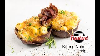 Biltong Noodle Cup Recipe [upl. by Knute]