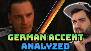 German Linguist Reacts Fassbender’s Accent in Inglourious Basterds  How Accurate [upl. by Ellerahs]