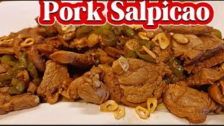 Easy to cook Pork Salpicao Recipe  Sobrang daling gawin [upl. by Hassett295]