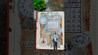 2023 Calendar Journaling  September Journal  Vintage Theme Journal  Journal with Magic Brush [upl. by Crandell794]