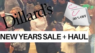 Dillard’s New Year Sale 2020 Haul  About Sale [upl. by Amikay693]