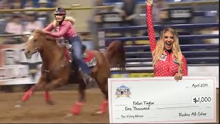 FALLON AND FLO AT RODEO ALL STAR 2019  Fan Favorite Vote Winner [upl. by Argent]