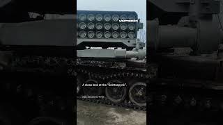 Captured TOS1A Solntsepyok Ukrainian Soldiers Show Seizured Russian Multiple Rocket Launcher [upl. by Nadroj]