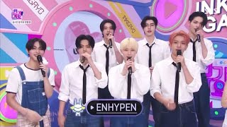 ENHYPEN on Inkigayo — Full Interview Cut [upl. by Perlman]