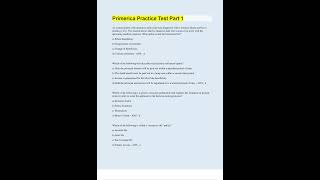 PRIMERICA PRACTICE TEST PART 1 WITH 100 CORRECT ANSWERS UPDATED EN VERIFIED [upl. by Arannahs573]