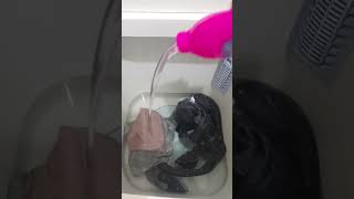 Putting liquid and bleaching soap washing daliyvlog asmrsounds viralvideo [upl. by Legra]