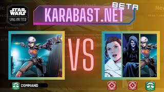 Fast amp Fierce  Winning w Sabine 4k  Star Wars Unlimited Gameplay  Premier Constructed  Karabast [upl. by Penrod]