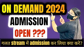 Nios on demand Admission open date  Nios Ode Seat Full   Nios on demand Admission process [upl. by Bobby]