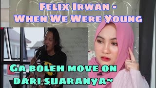 MALAYSIAN REACT TO INDONESIA  FELIX IRWAN When We Were Young Cover REACTION [upl. by Hanima]