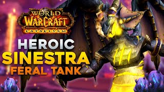 Heroic Sinestra 10 man  Feral Tank Add Tank PoV [upl. by Maclean]