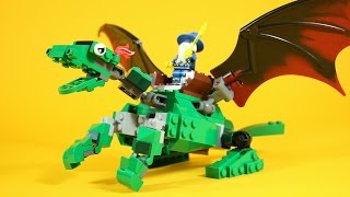 How to Build LEGO Dragon  Magic Picnic LEGO Animation Vehicles Part 3 of 5 by Paganomation [upl. by Radie499]