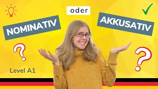 🌍 Day 292 When to use the nominative and the accusative for beginners  German to Go [upl. by Griswold]