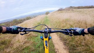 Took the hardtail out around some local Cotswolds rugged tracks  DJI Osmo Action 5 MTB POV [upl. by Yevi451]