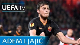 Dramatic Ljajić goal for Roma against Feyenoord [upl. by Yunfei]