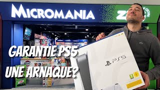 MA PLAYSTATION 5 EST EN PANNE  MON EXPERIENCE AVEC LA GARANTIE MICROMANIA [upl. by Acillegna]