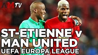 St Etienne v Manchester United  UEFA Europa League  22 February 2017 [upl. by Suivatnod]