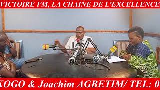 REVUE DE PRESSE SUR RADIO VICTOIRE FM du 22012024 Ernestine AKOGO avec Joachim AGBETIM [upl. by Hcir964]