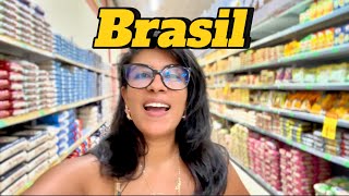 🇧🇷¿CUÁNTO CUESTA LA COMIDA EN BRASIL Precios en un barrio de clase media🤑 [upl. by Sordnaxela]