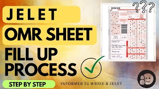 Avoid Mistakes Jelet OMR Sheet Guide । Jelet OMR sheet fill up process jelet engineerwala8634 [upl. by Lainad830]