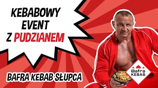 🤩 EVENT z Mariuszem Pudzianowskim w Bafra Kebab Słupca Niezliczona ilość fanów🥊 🌯 [upl. by Drain]