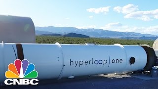 Hyperloop One Unveils The Future Of Transportation  Squawk Box  CNBC [upl. by Nerra]