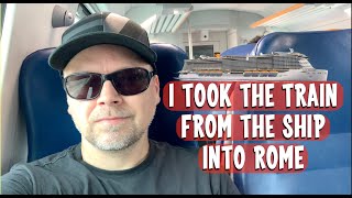 Rome Cruise Port TRANSPORTATION Guide  Civitavecchia to Rome and Back with the Train [upl. by Riffle142]